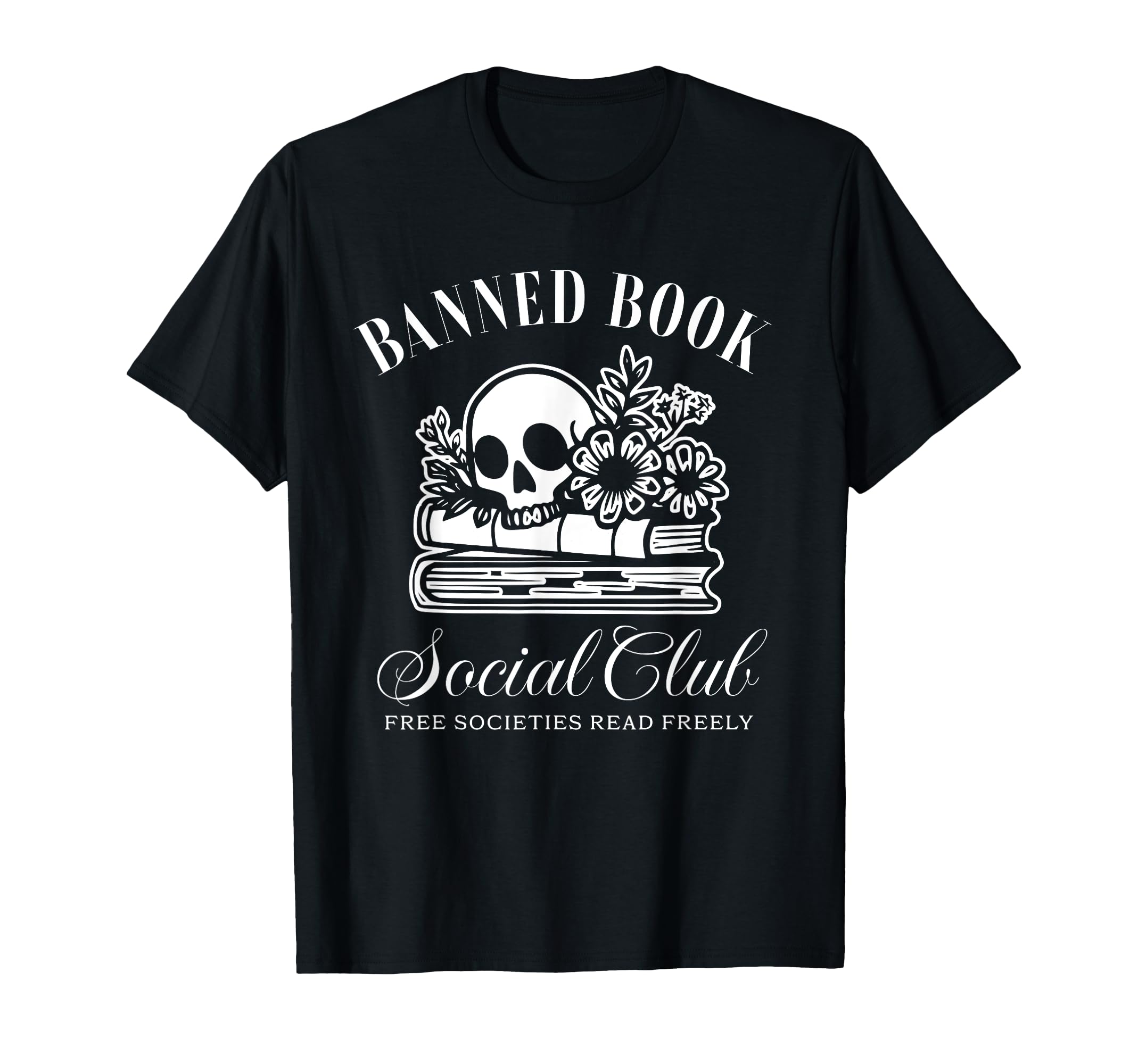 Banned Book Social Club Free Speech T-Shirt - Trendy Graphic Men Women - T-Shirt, Sweatshirt, Hoodie