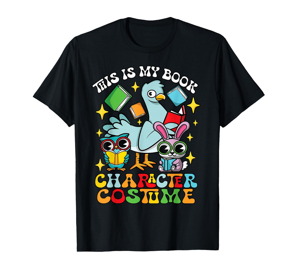 This Is My Book Character Costume T-Shirt - Custom Art Print for Adults - T-Shirt, Sweatshirt, Hoodie