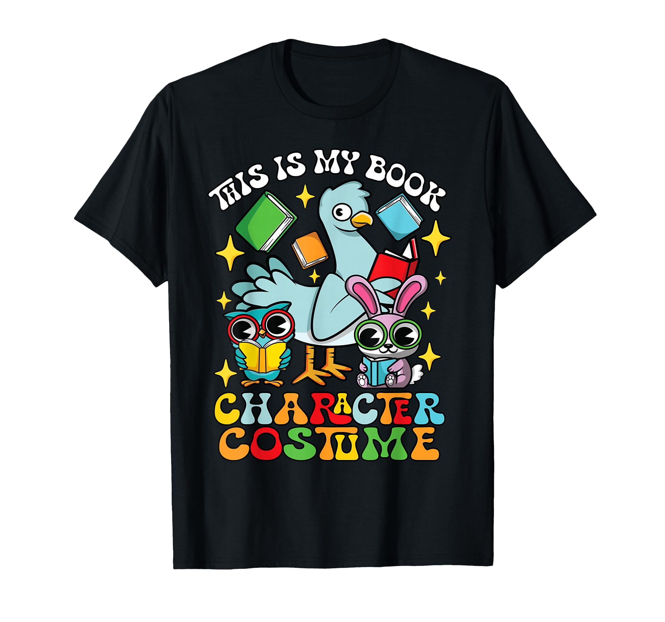 This Is My Book Character Costume T-Shirt - Custom Art Print for Adults - T-Shirt, Sweatshirt, Hoodie