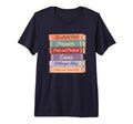 Jane Austen Book Stack Mansfield Park T-Shirt - Fun Novelty Design Unisex - T-Shirt, Sweatshirt, Hoodie