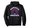 Meditation Yoga Spiritual Peace Namaste Hoodie - Minimalist Print Unisex - T-Shirt, Sweatshirt, Hoodie