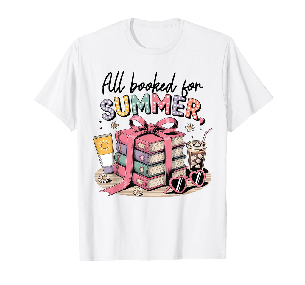 All Booked Summer T-Shirt - Custom Art Print for Adults - T-Shirt, Sweatshirt, Hoodie