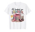 All Booked Summer T-Shirt - Custom Art Print for Adults - T-Shirt, Sweatshirt, Hoodie