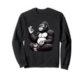 Meditation Gorilla Yoga Pose Sweatshirt - Streetwear Style Men Women - T-Shirt, Sweatshirt, Hoodie