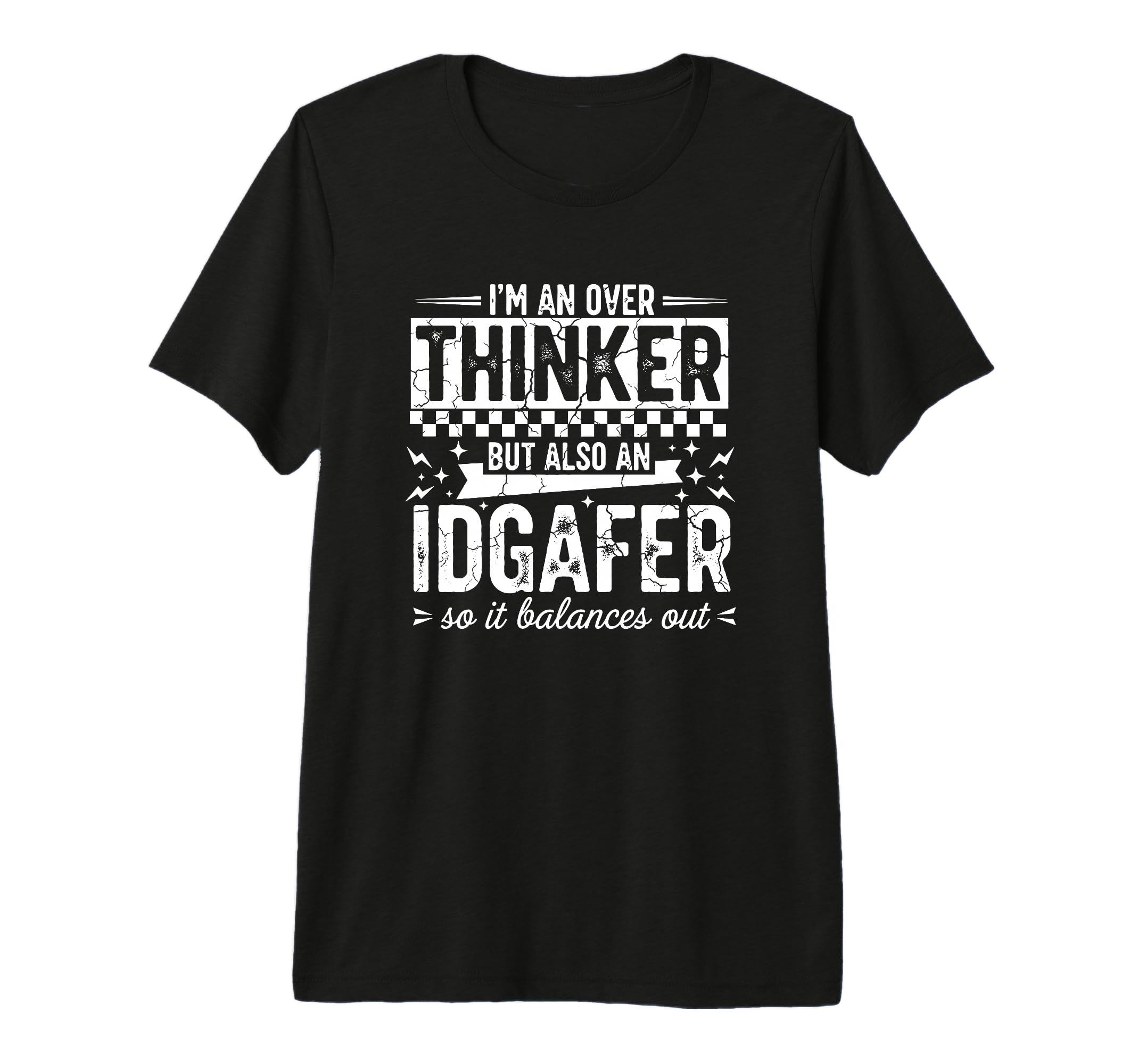 Im Overthinker But Also Idgaf Funny Tri T-Shirt - Unique Graphic Men Women - T-Shirt, Sweatshirt, Hoodie