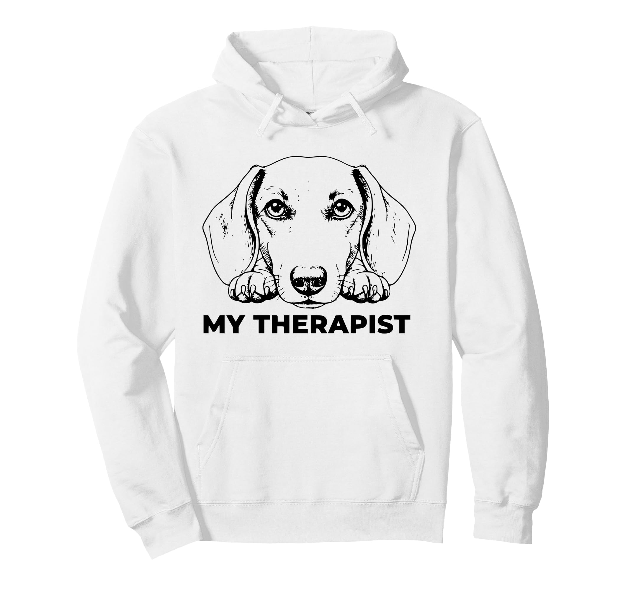 Funny Dog Owner Therapy Dog Lover Hoodie - Trendy Graphic for Adults - T-Shirt, Sweatshirt, Hoodie