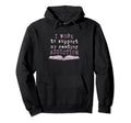Library And Bookworm Book And Reading Hoodie - Minimalist Print Unisex - T-Shirt, Sweatshirt, Hoodie