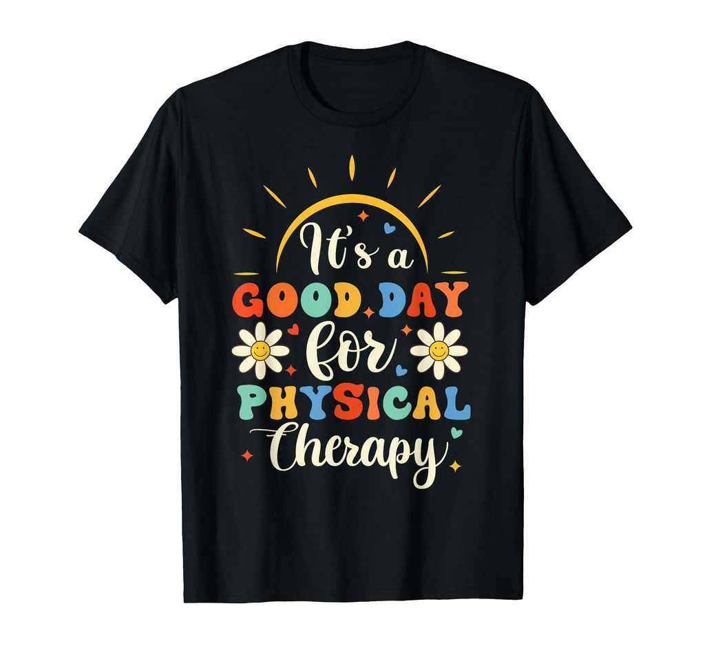 Groovy Physical Therapist Physical T-Shirt - Unique Graphic Men Women - T-Shirt, Sweatshirt, Hoodie