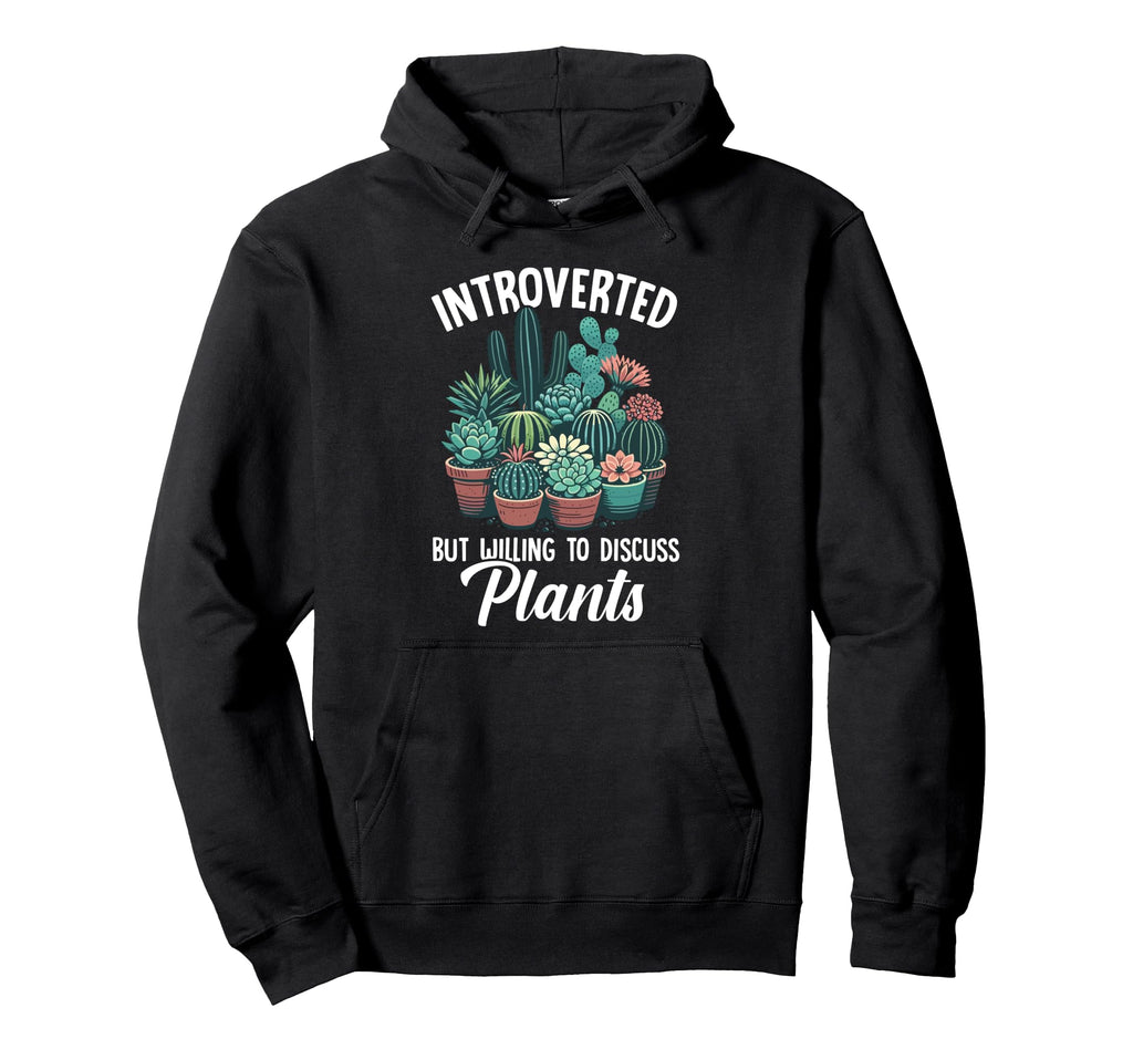Introverted But Willing To Discuss Hoodie - Casual Everyday Wear Unisex - T-Shirt, Sweatshirt, Hoodie