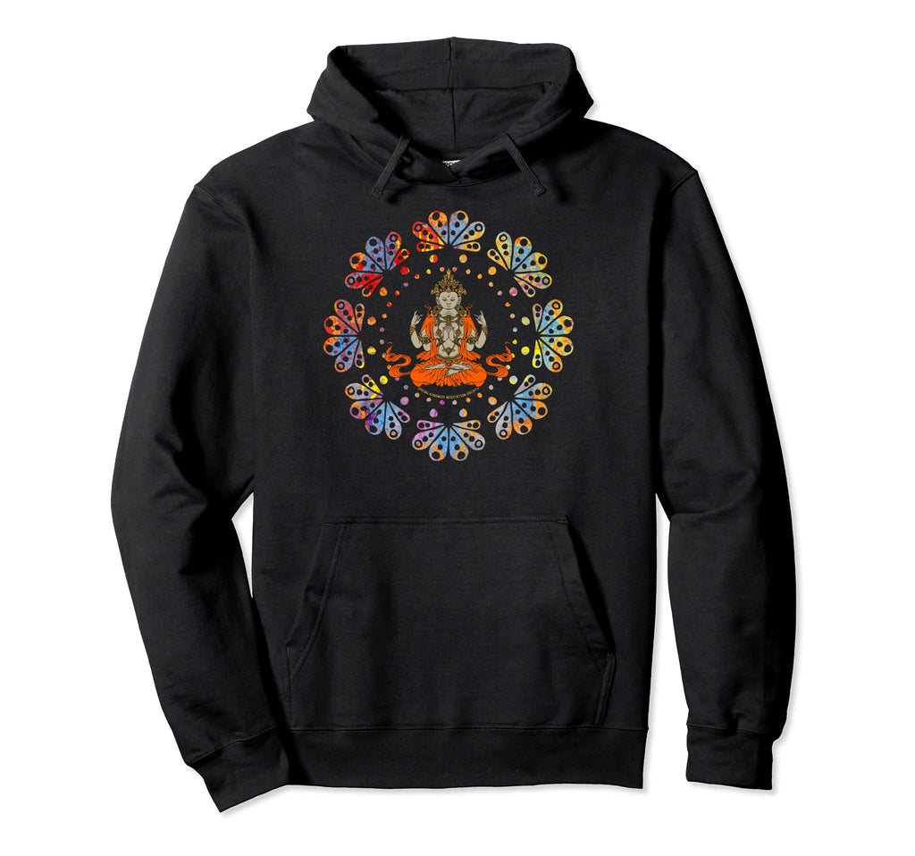 Mindfulness Buddha Buddhism Spiritual Hoodie - Graphic Print for Adults - T-Shirt, Sweatshirt, Hoodie