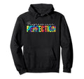 Progress Over Perfection Tie Dye Hoodie - Novelty Apparel for Adults - T-Shirt, Sweatshirt, Hoodie