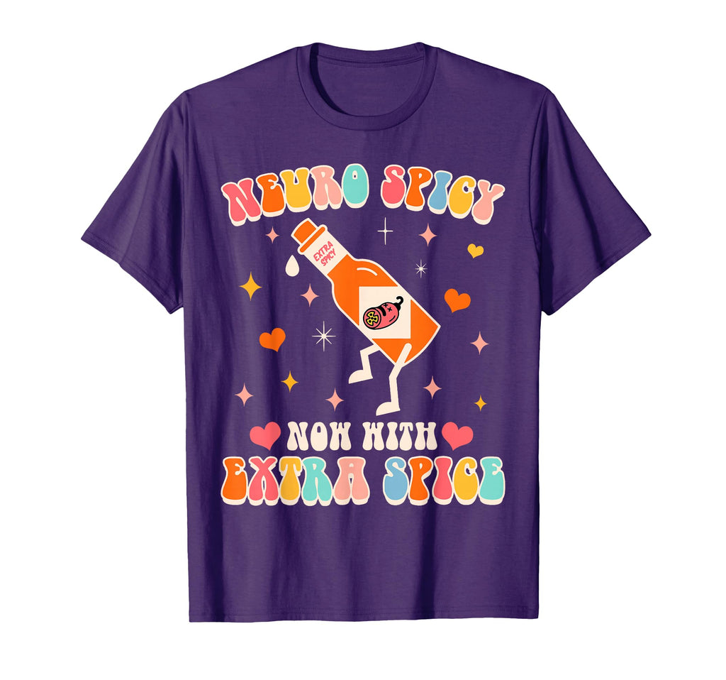 Neurodivergent Neurodiversity Neuro T-Shirt - Aesthetic Graphic for Adults - T-Shirt, Sweatshirt, Hoodie