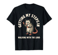 Getting My Steps Walking Lord Opossum T-Shirt - Streetwear Style for Adults - T-Shirt, Sweatshirt, Hoodie