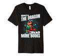 Poets Quoth Dragon Read More Books T-Shirt - Minimalist Print Men Women - T-Shirt, Sweatshirt, Hoodie