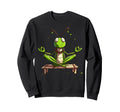 Meditation Grasshopper Yoga Pose Sweatshirt - Custom Art Print Men Women - T-Shirt, Sweatshirt, Hoodie