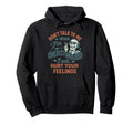 Overstimulated Skeleton Sarcastic Hoodie - Novelty Apparel Men Women - T-Shirt, Sweatshirt, Hoodie