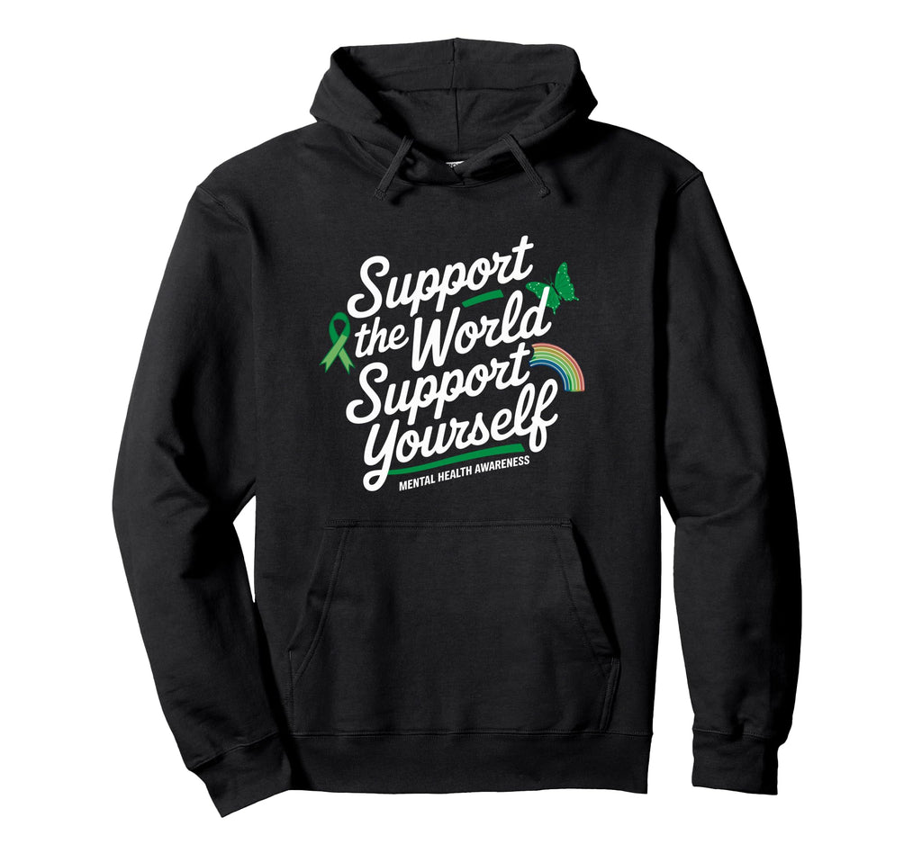 Mental Health Awareness Month Green T-Shirt - Streetwear Style for Adults - T-Shirt, Sweatshirt, Hoodie