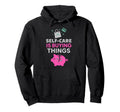 Hot Anxiety Glam Therapy Overthinking Hoodie - Trendy Graphic Unisex - T-Shirt, Sweatshirt, Hoodie