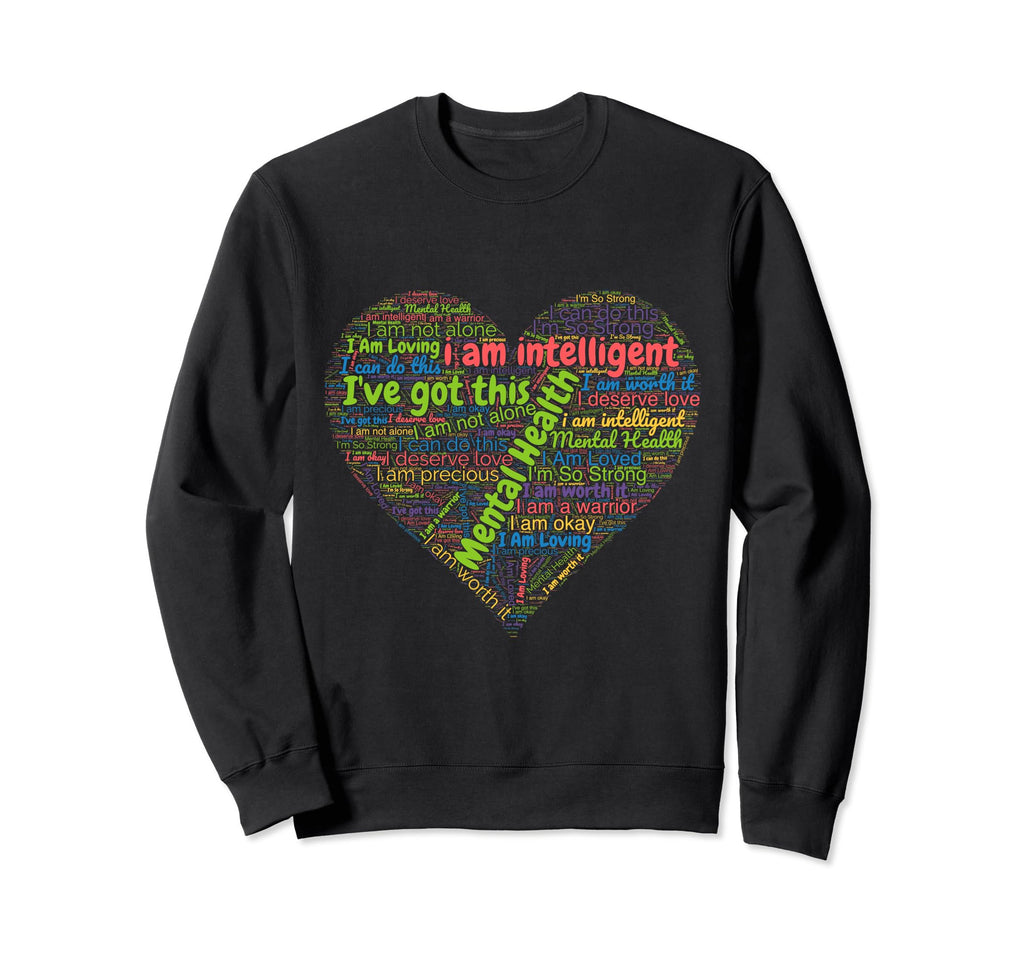 Mental Health Awareness Month Sweatshirt - Custom Art Print Unisex - T-Shirt, Sweatshirt, Hoodie