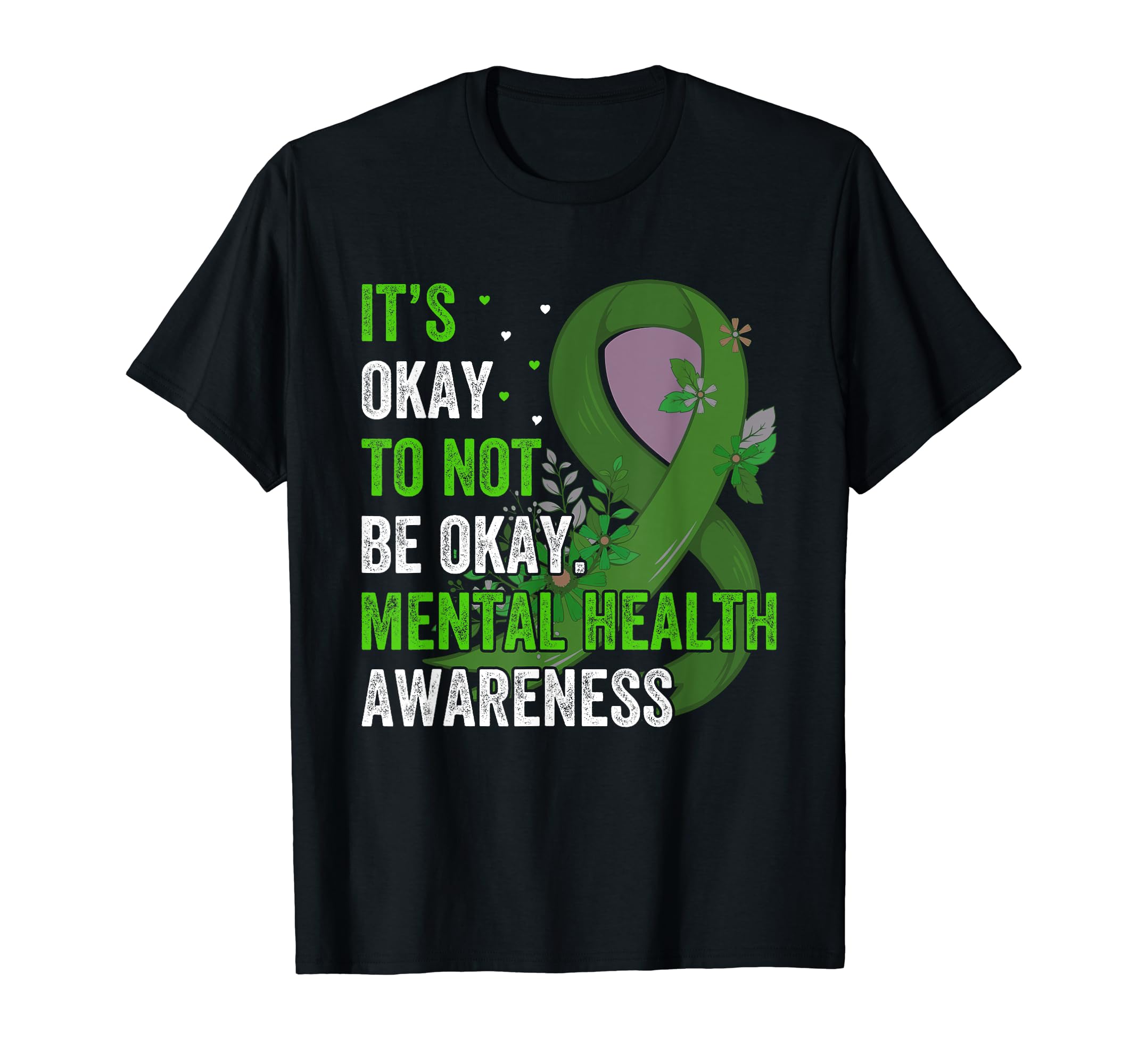 Awareness Mental Health Awareness T-Shirt - Minimalist Print for Adults - T-Shirt, Sweatshirt, Hoodie