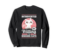 Introverted But Willing To Discuss Sweatshirt - Novelty Apparel for Adults - T-Shirt, Sweatshirt, Hoodie