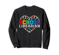 School Librarian Book Lover Reading Sweatshirt - Fun Novelty Design Unisex - T-Shirt, Sweatshirt, Hoodie