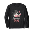 Reading Is Sexy Bibliophile Shirts T-Shirt - Minimalist Print Men Women - T-Shirt, Sweatshirt, Hoodie