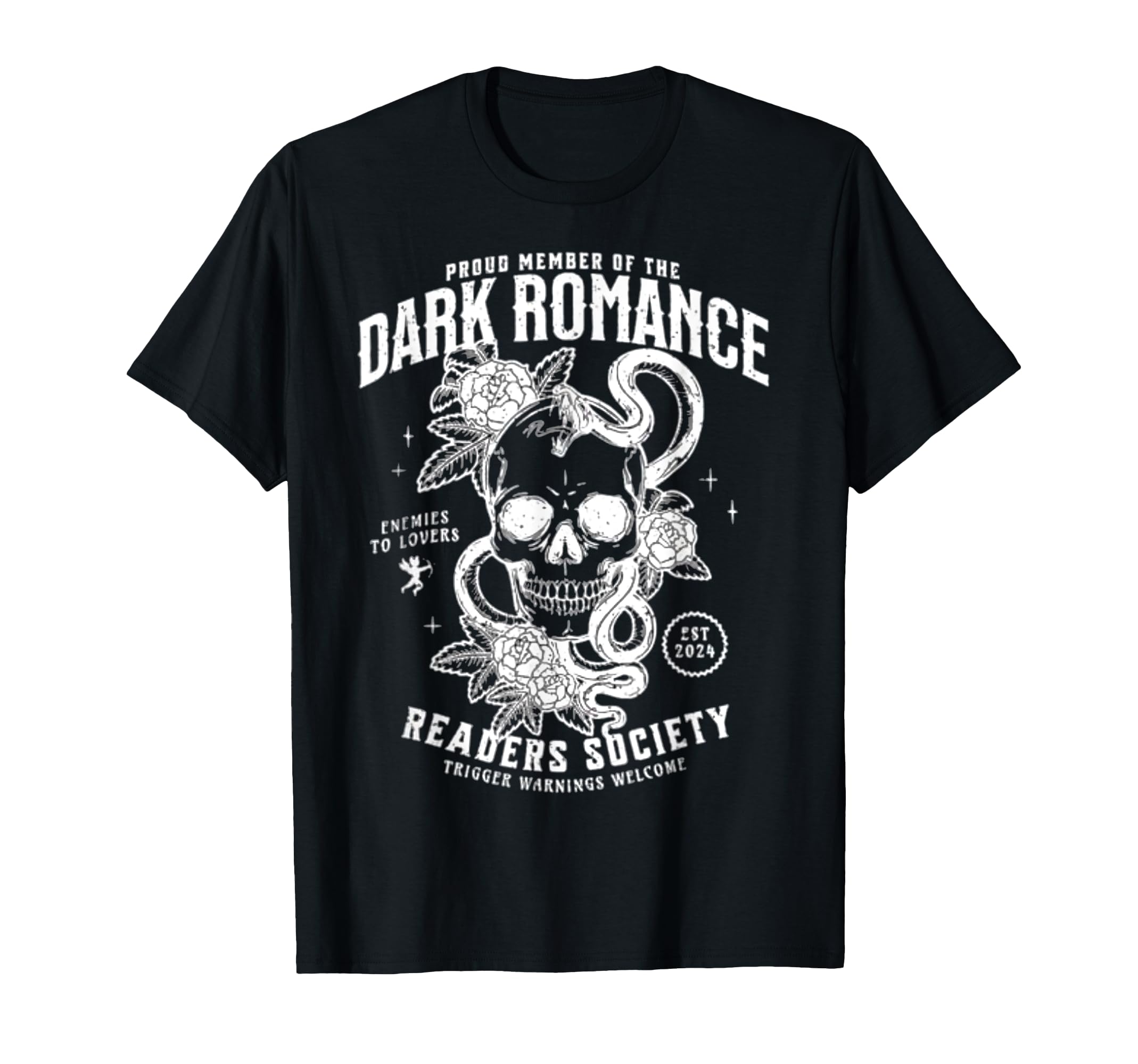 Book Lover Dark Romance Readers Society T-Shirt - Trendy Graphic Unisex - T-Shirt, Sweatshirt, Hoodie