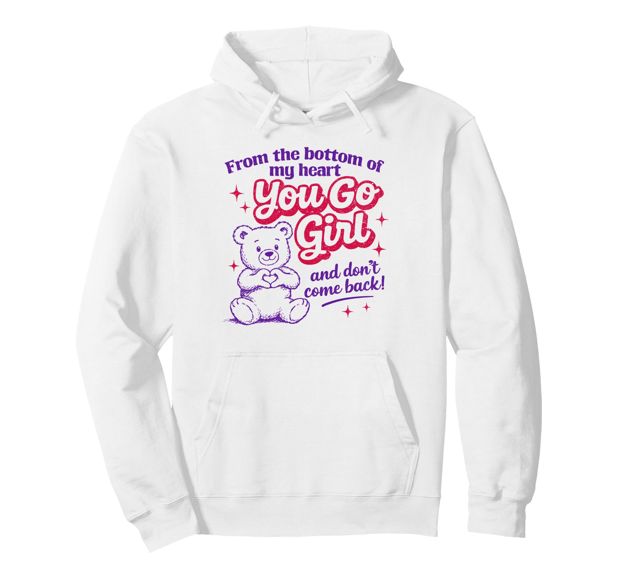 Mental Health Anxiety You Go Dont Come Hoodie - Trendy Graphic for Adults - T-Shirt, Sweatshirt, Hoodie