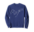 Dog And People Punch Hand Dog Sweatshirt - Trendy Graphic for Adults - T-Shirt, Sweatshirt, Hoodie