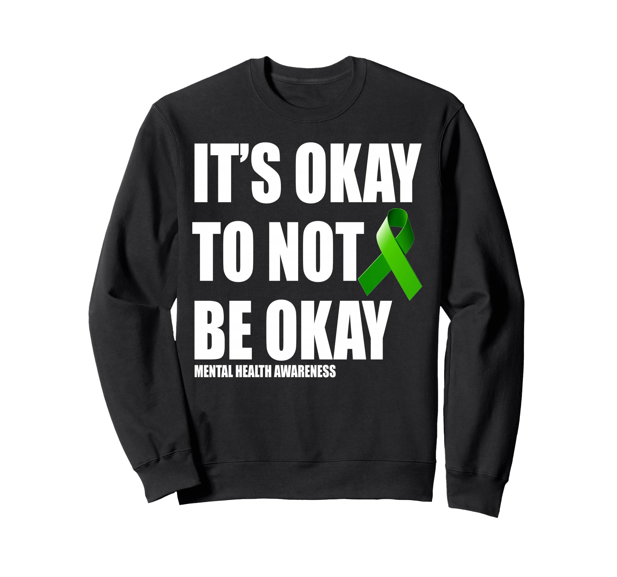 Depression Mental Health Awareness Sweatshirt - Graphic Print for Adults - T-Shirt, Sweatshirt, Hoodie