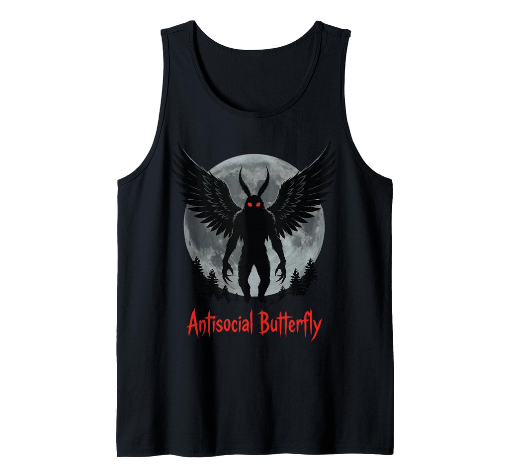 Cryptid Cryptozoology Mothman T-Shirt - Casual Everyday Wear for Adults - T-Shirt, Sweatshirt, Hoodie