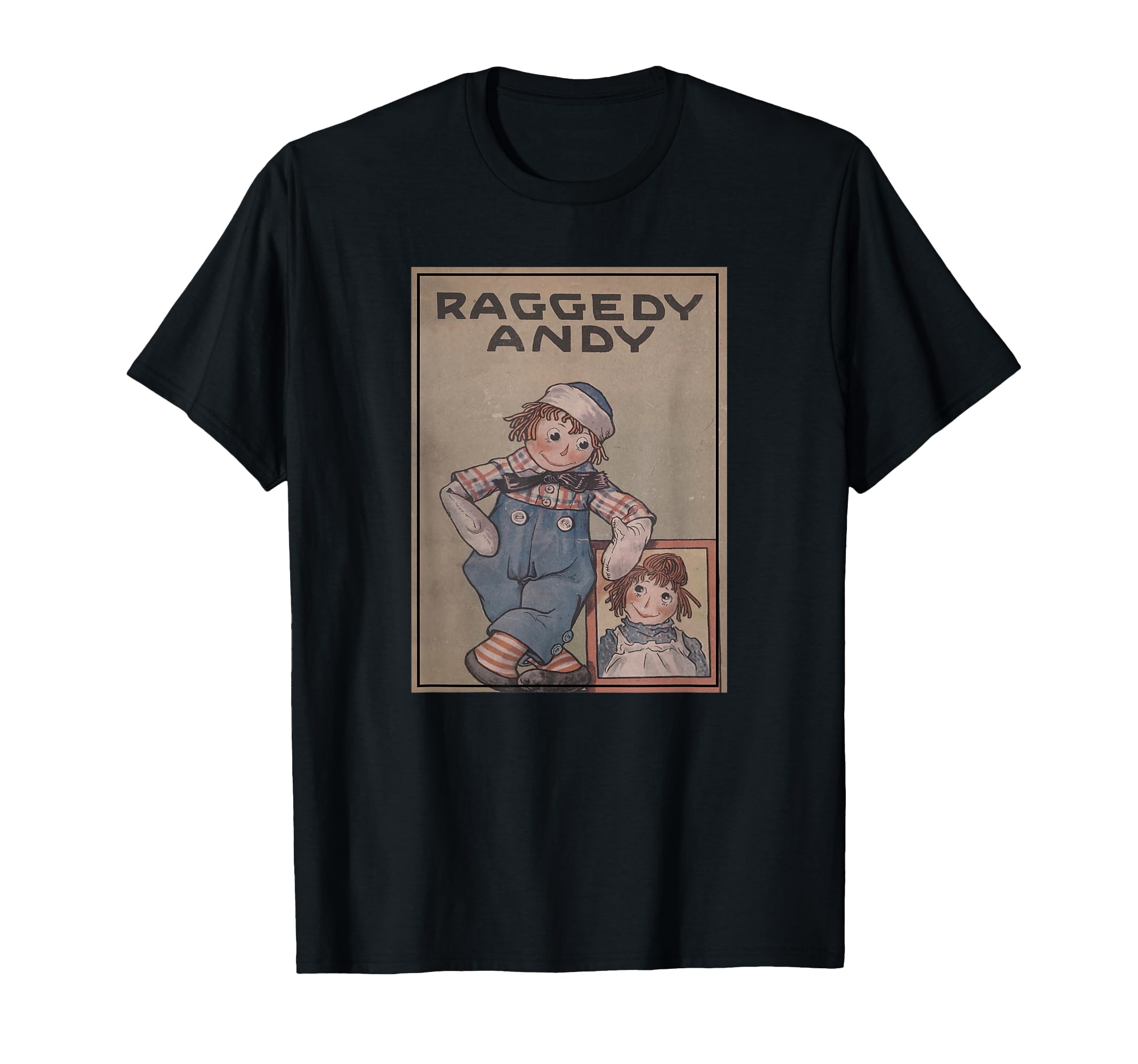 Childrens Rag Doll Story Raggedy Andy Small T-Shirt - Graphic Print Unisex - T-Shirt, Sweatshirt, Hoodie