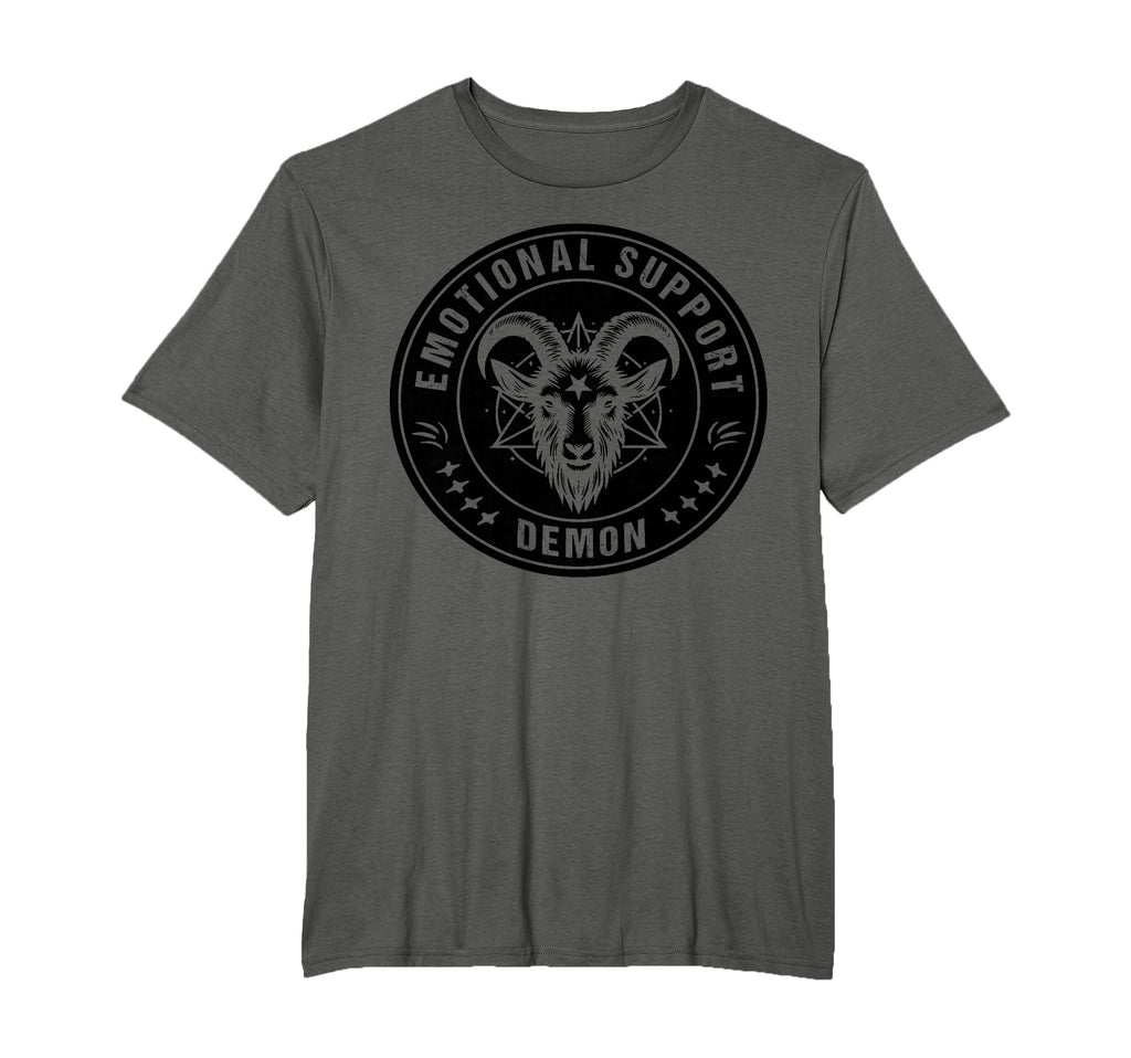 Emotional Support Demon Emotional T-Shirt - Casual Everyday Wear Men Women - T-Shirt, Sweatshirt, Hoodie