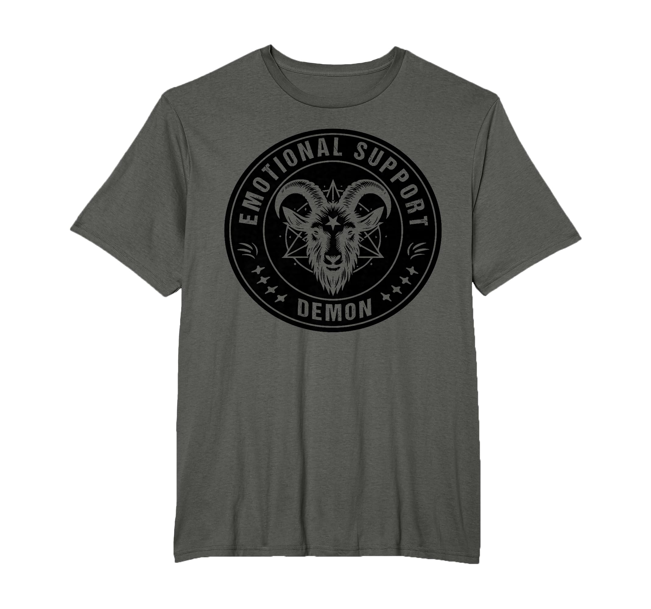 Emotional Support Demon Emotional T-Shirt - Casual Everyday Wear Men Women - T-Shirt, Sweatshirt, Hoodie