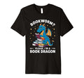 Bookworm Please Im Book Dragon T-Shirt - Fun Novelty Design Men Women - T-Shirt, Sweatshirt, Hoodie