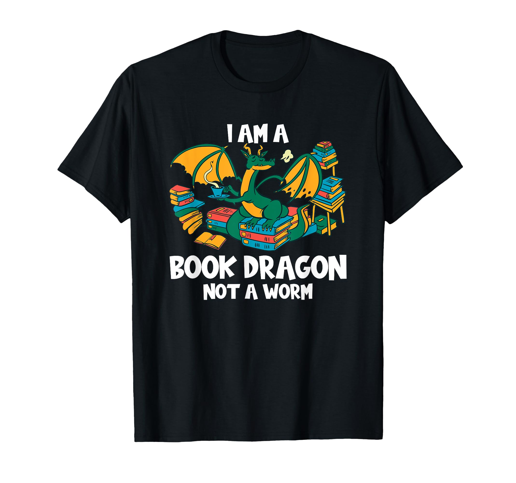 Bookworm Books Reading I Am Book T-Shirt - Custom Art Print Men Women - T-Shirt, Sweatshirt, Hoodie