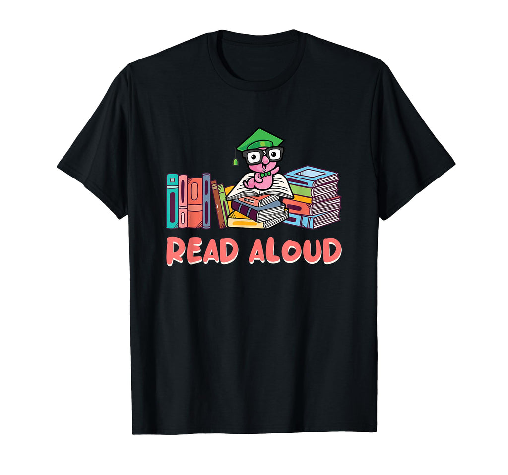 Read Aloud Bookworm Reading Book T-Shirt - Streetwear Style for Adults - T-Shirt, Sweatshirt, Hoodie