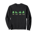 I Love Frogs And Yoga Funny Frog Sweatshirt - Fun Novelty Design Men Women - T-Shirt, Sweatshirt, Hoodie
