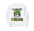 Mental Health Warrior Green Sweatshirt - Casual Everyday Wear Unisex - T-Shirt, Sweatshirt, Hoodie