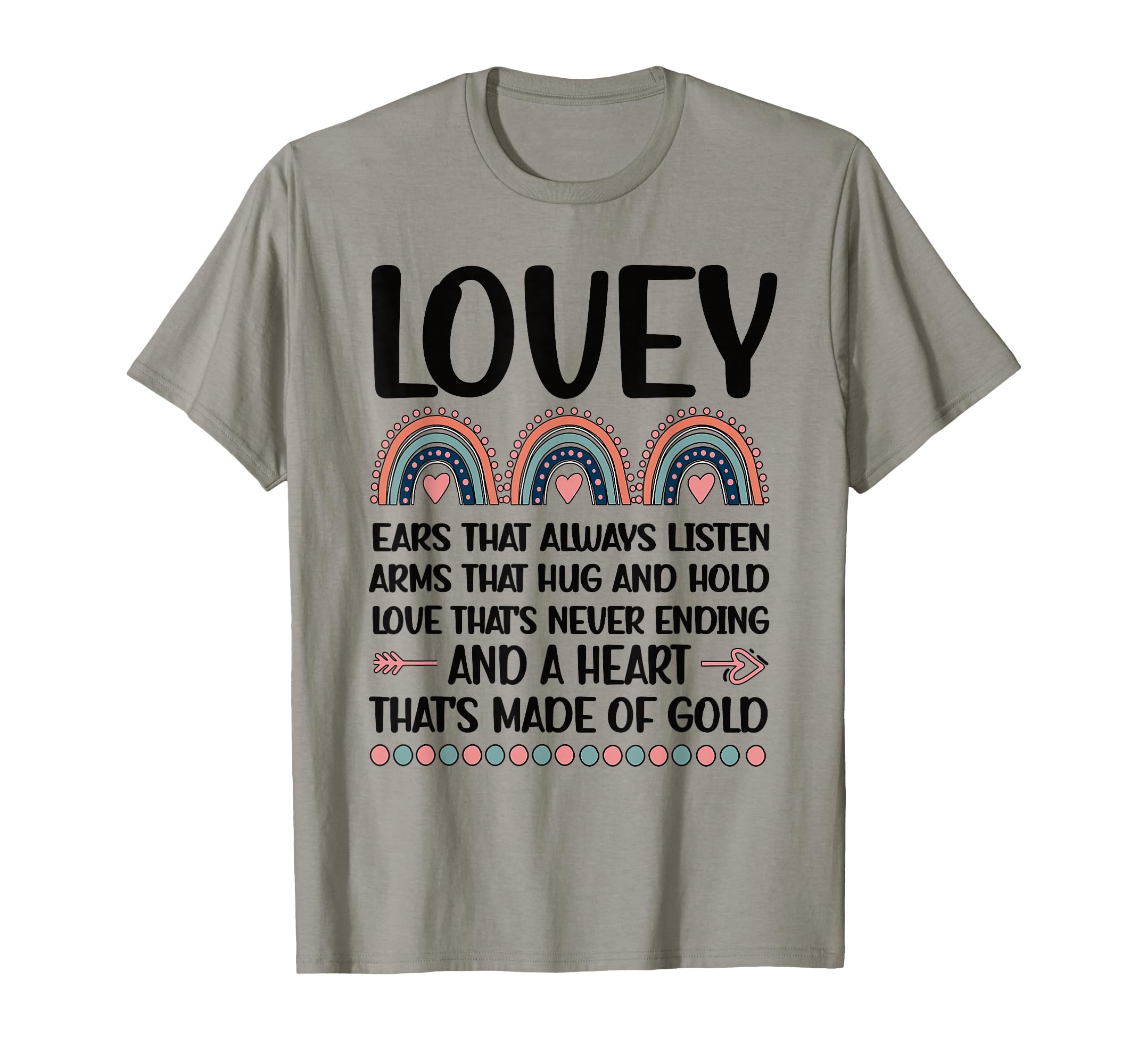 Lovey Grandmother Appreciation Lovey T-Shirt - Novelty Apparel Men Women - T-Shirt, Sweatshirt, Hoodie