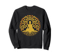 Buddha Tree Life Meditation Roots Sweatshirt - Graphic Print Men Women - T-Shirt, Sweatshirt, Hoodie