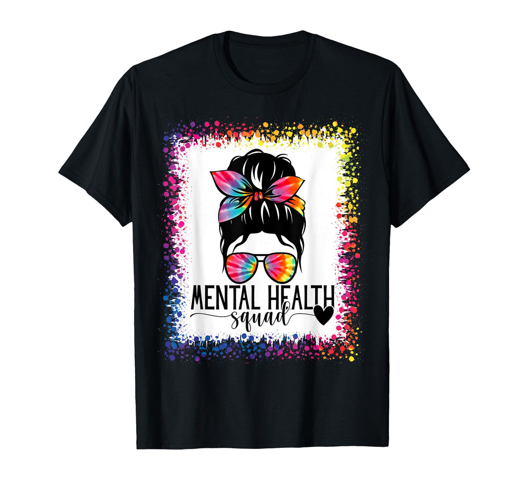 Mental Health Squad Brain Illness T-Shirt - Minimalist Print Men Women - T-Shirt, Sweatshirt, Hoodie