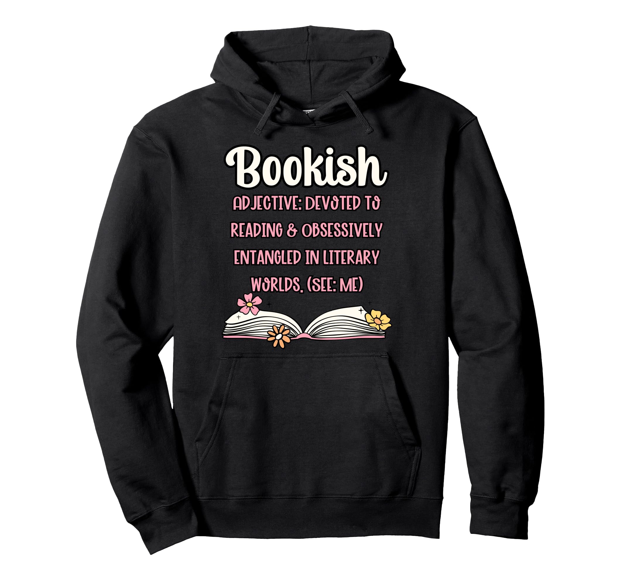 Bookish Funny Definition Book Lover Hoodie - Unique Graphic Men Women - T-Shirt, Sweatshirt, Hoodie