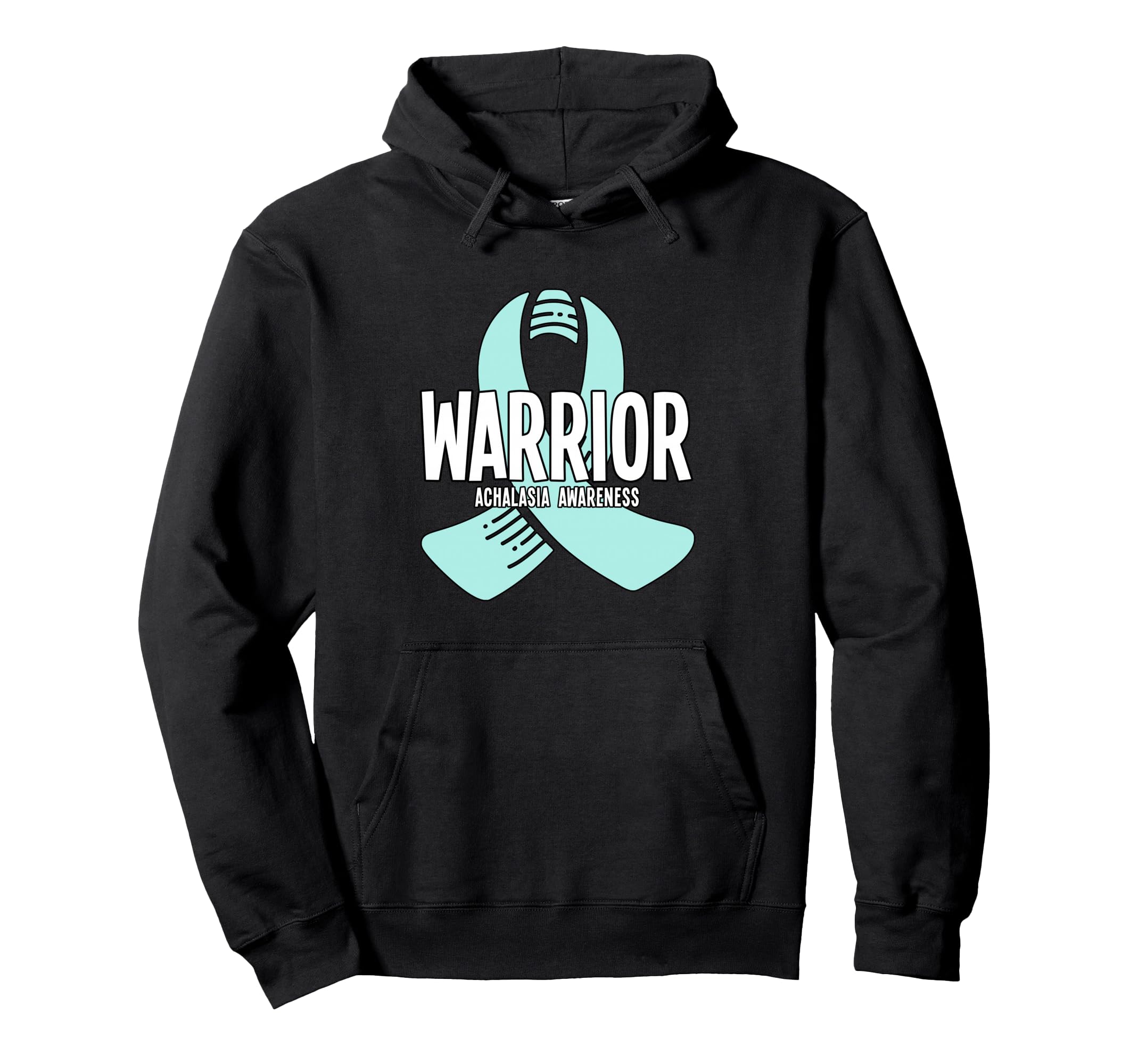 Warrior Achalasia Awareness Hoodie - Graphic Print for Adults - T-Shirt, Sweatshirt, Hoodie