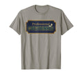 Navy Professional Overthinker Sign T-Shirt - Fun Novelty Design Men Women - T-Shirt, Sweatshirt, Hoodie