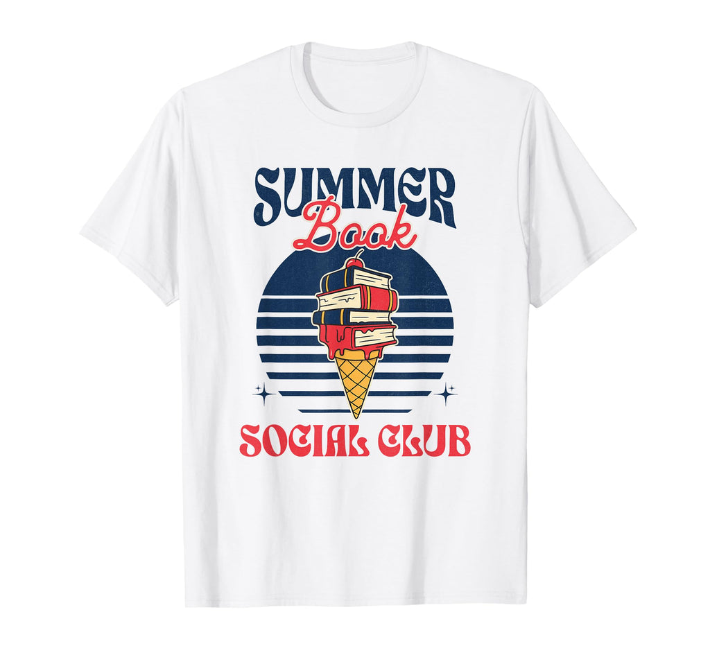 Summer Book Social Club T-Shirt - Casual Everyday Wear Unisex - T-Shirt, Sweatshirt, Hoodie