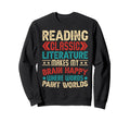 Book Lover Bookworm Storytelling Sweatshirt - Unique Graphic Men Women - T-Shirt, Sweatshirt, Hoodie
