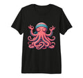 Meditation Octopus Yoga Pose T-Shirt - Fun Novelty Design Men Women - T-Shirt, Sweatshirt, Hoodie