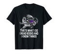 Thats What I Do I Read Books Reading T-Shirt - Minimalist Print Men Women - T-Shirt, Sweatshirt, Hoodie